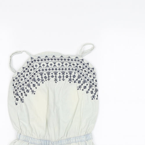 New Look Girls Blue   Playsuit One-Piece Size 10 Years