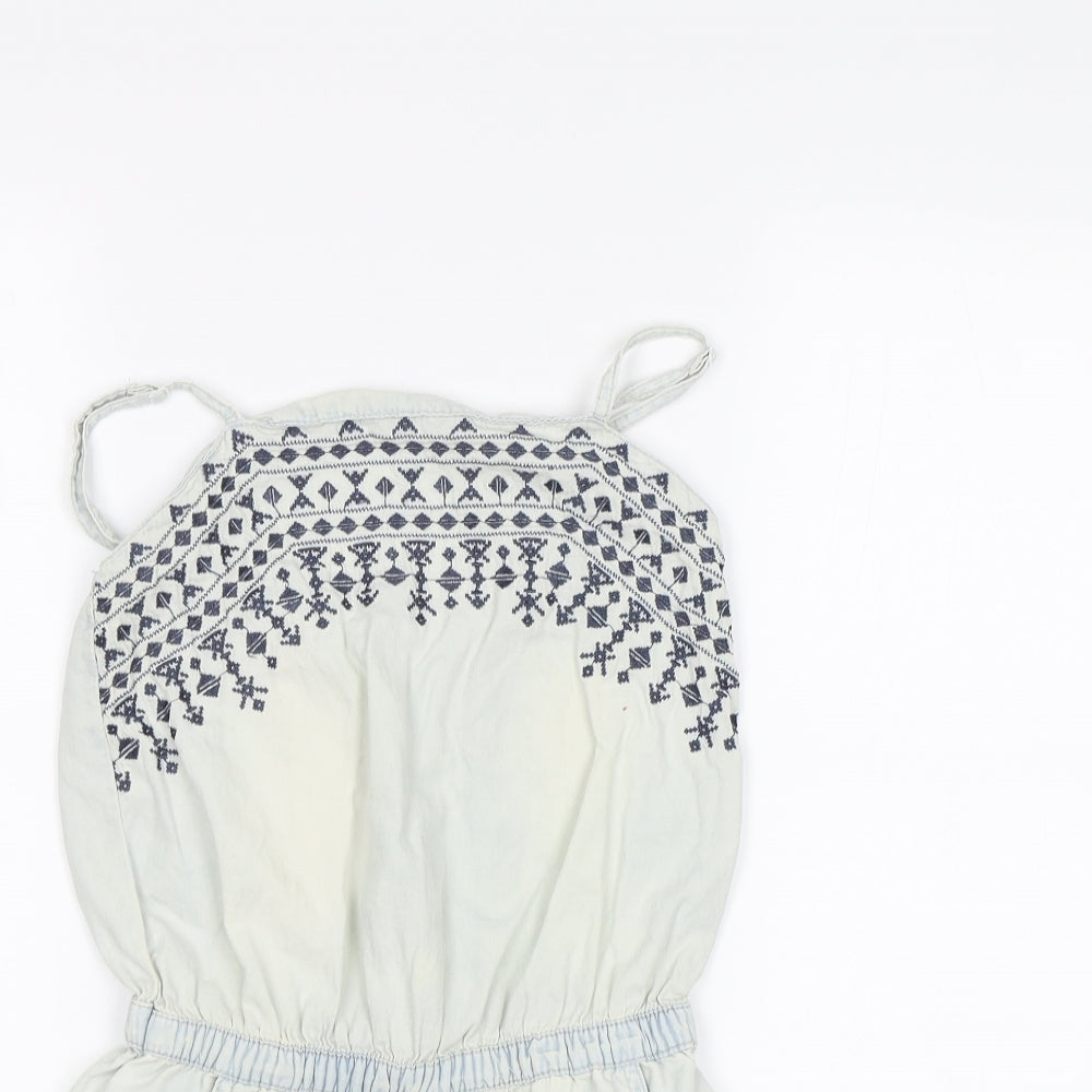 New Look Girls Blue   Playsuit One-Piece Size 10 Years