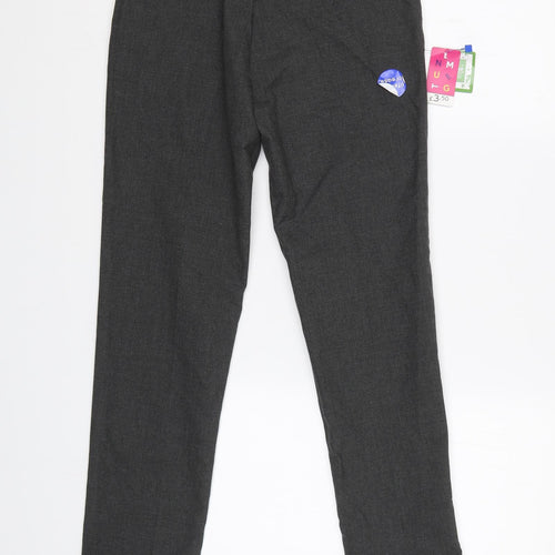 Nutmeg Girls Grey   Dress Pants Trousers Size 9 Years