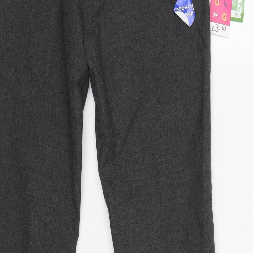 Nutmeg Girls Grey   Dress Pants Trousers Size 9 Years