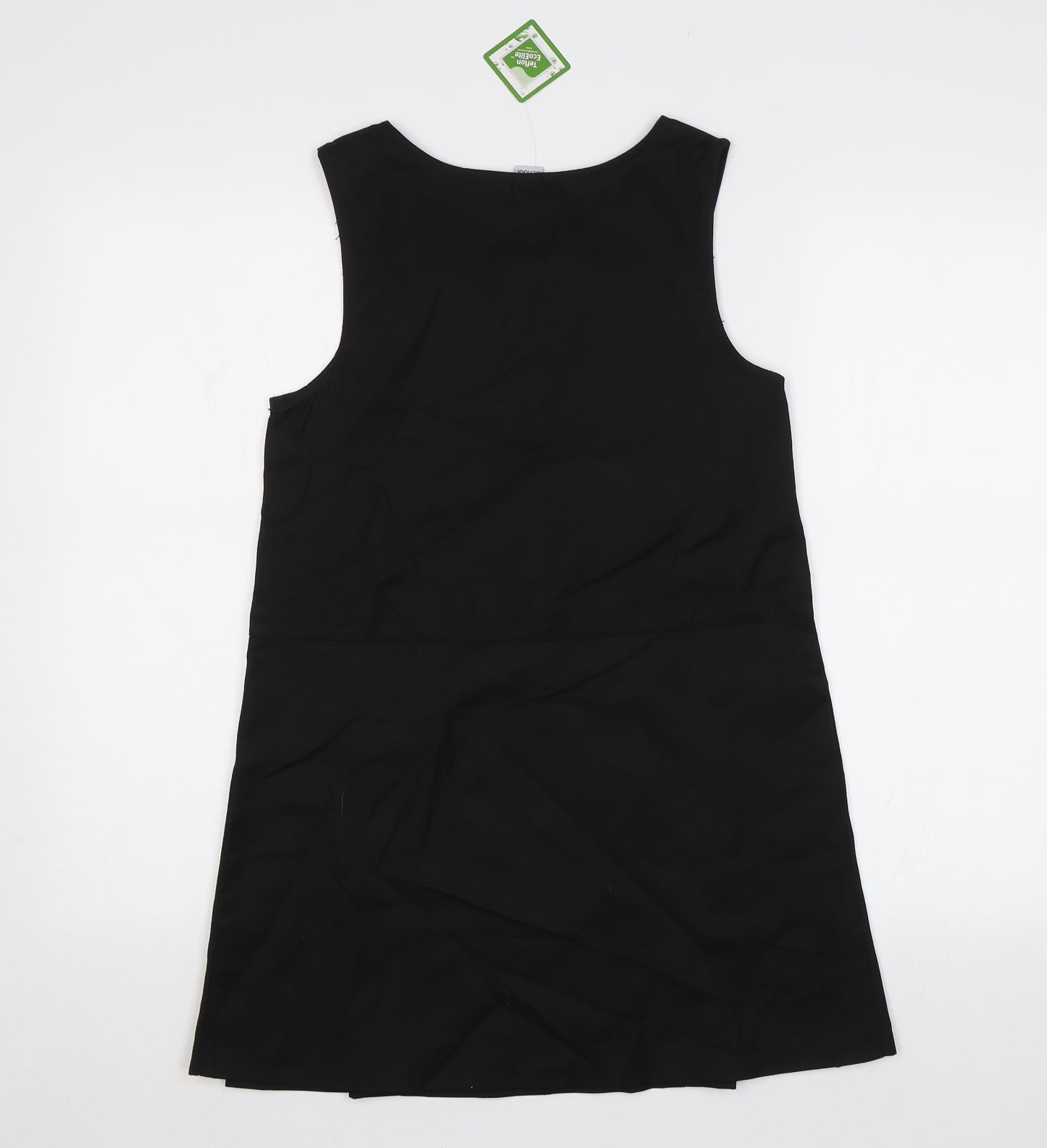TU Girls Black   Pinafore/Dungaree Dress  Size 9 Years