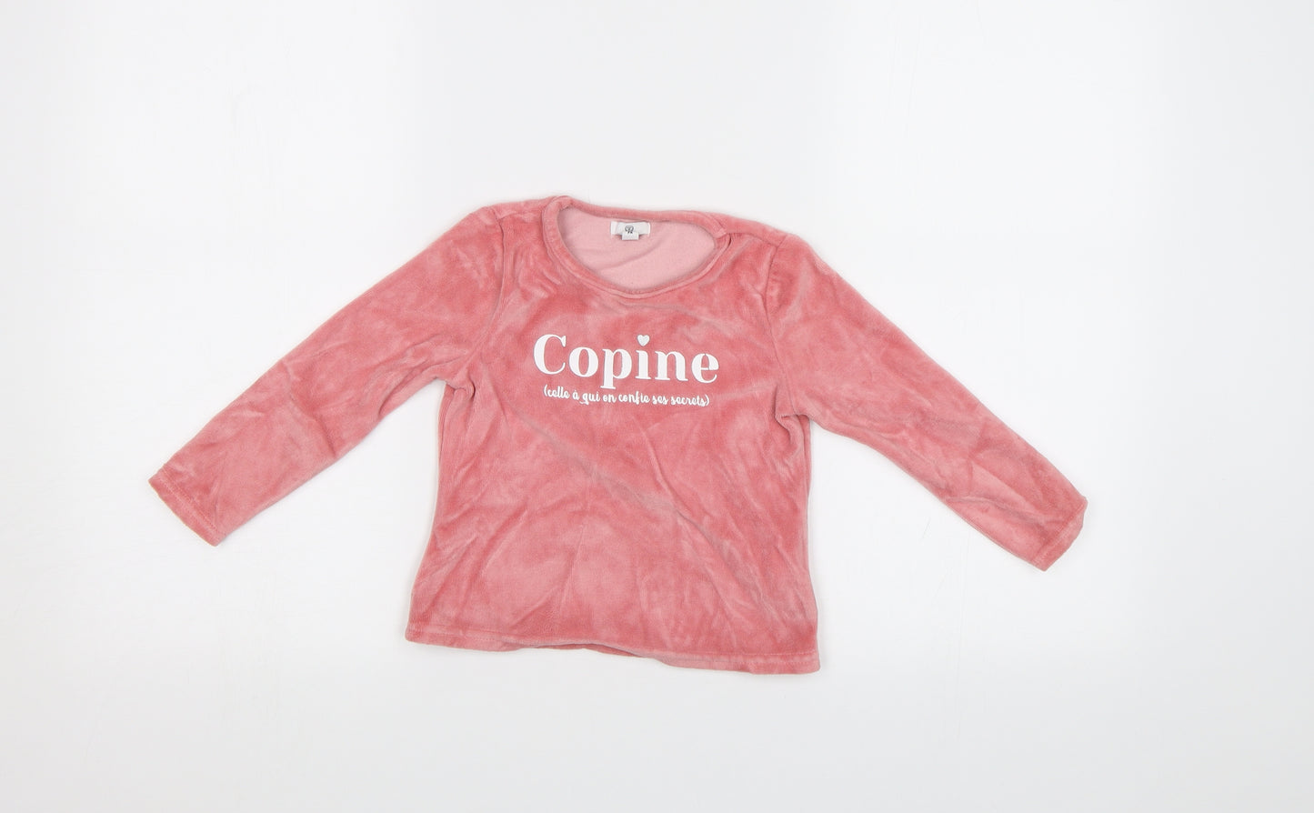 La Redoute Girls Pink   Pullover Sweatshirt Size 2-3 Years