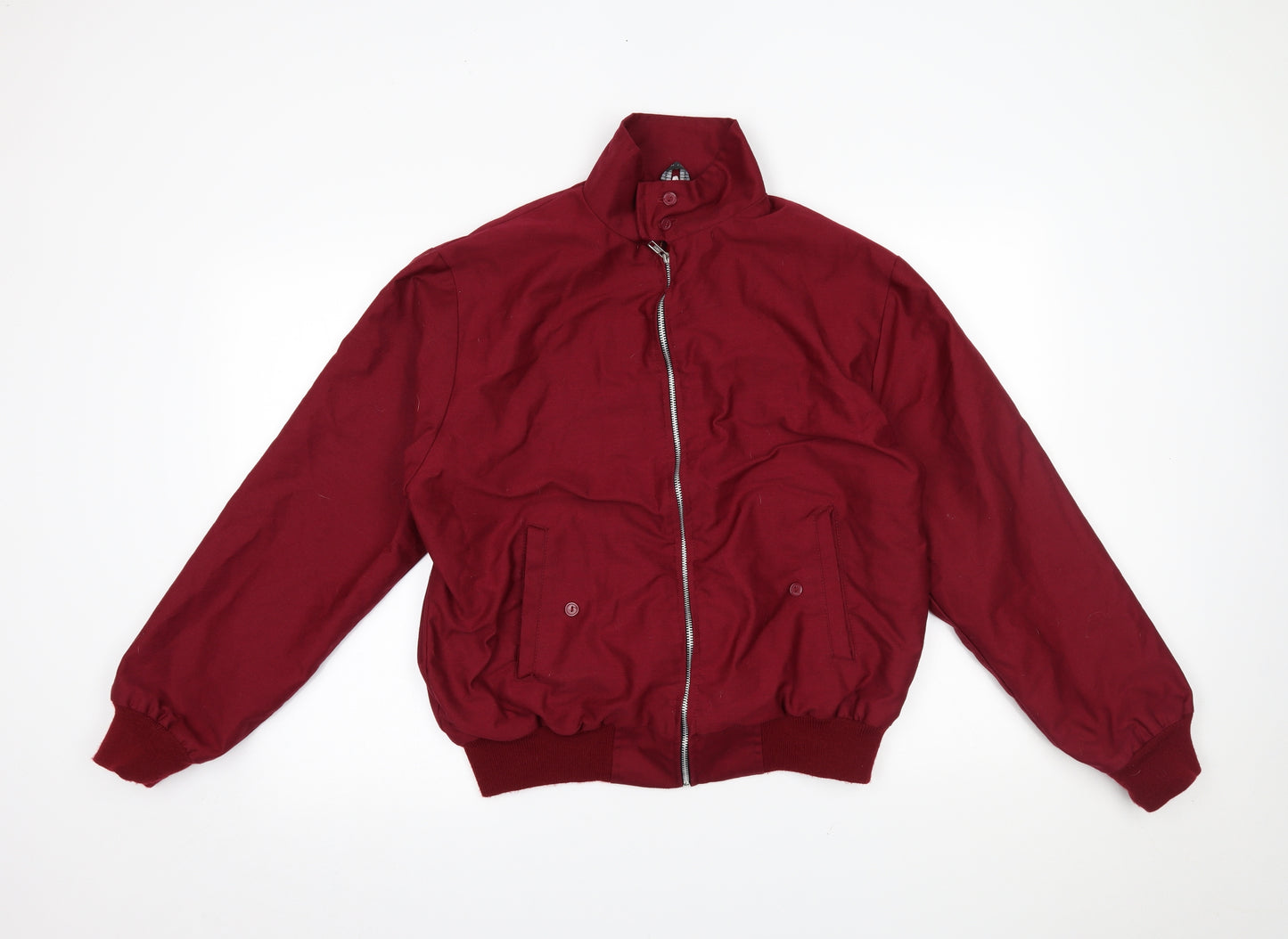 Made in england Mens Red   Bomber Jacket Jacket Size S