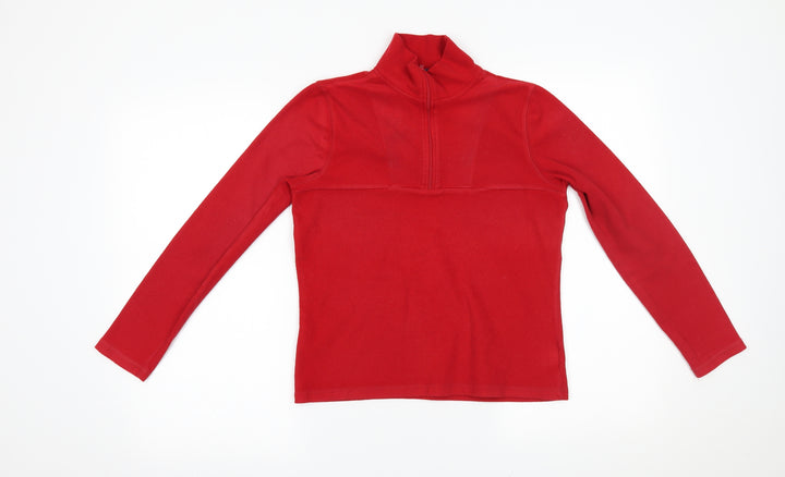 Gap Womens Red Pullover Sweatshirt Size XS