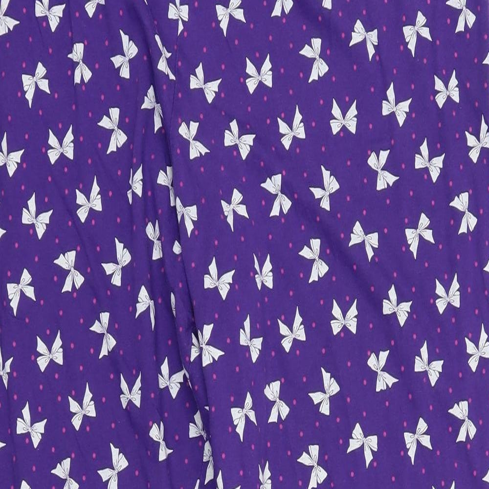 M&S Womens Purple    Pyjama Pants Size 20