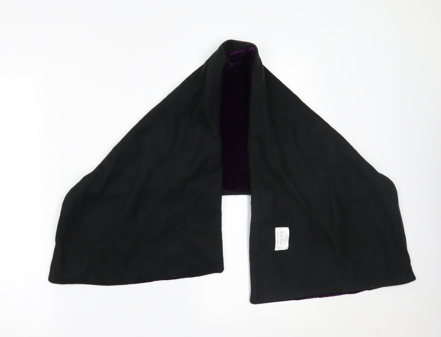 Preworn Womens Black    Scarf