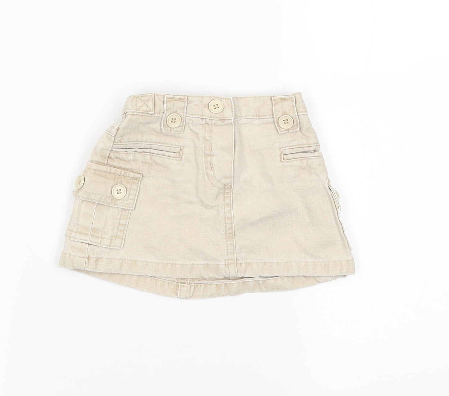 NEXT Girls Beige   A-Line Skirt Size 3-6 Months