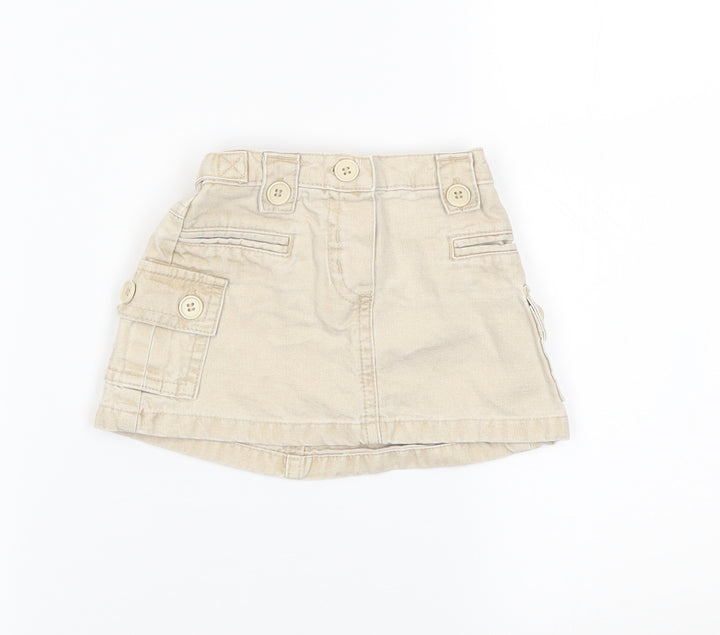 NEXT Girls Beige   A-Line Skirt Size 3-6 Months
