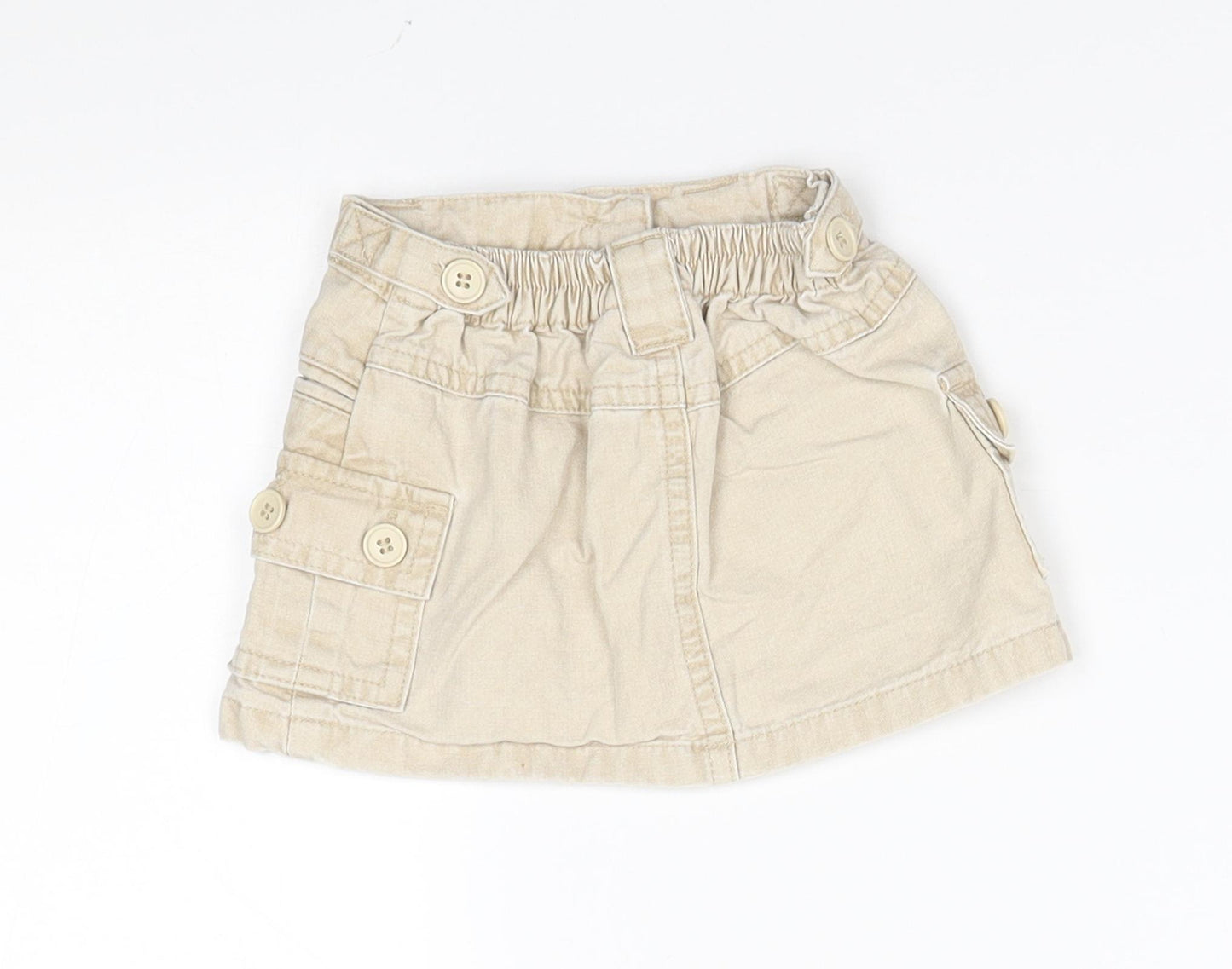 NEXT Girls Beige   A-Line Skirt Size 3-6 Months