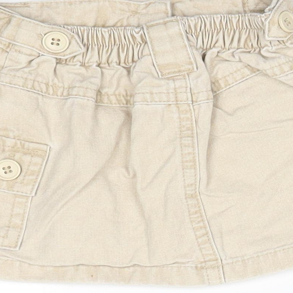 NEXT Girls Beige   A-Line Skirt Size 3-6 Months