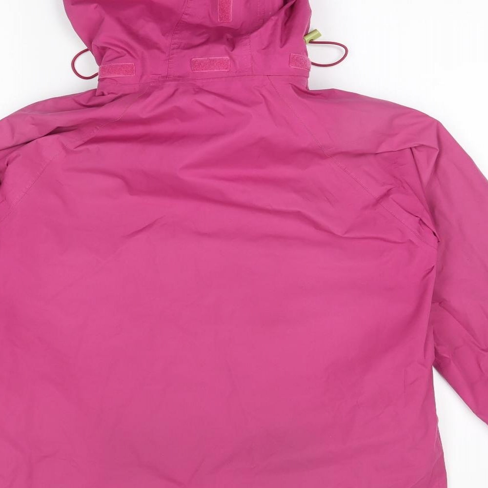 Joules Womens Pink   Rain Coat Coat Size 8