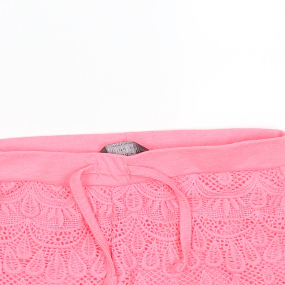 Primark Girls Pink   Bermuda Shorts Size 6-7 Years