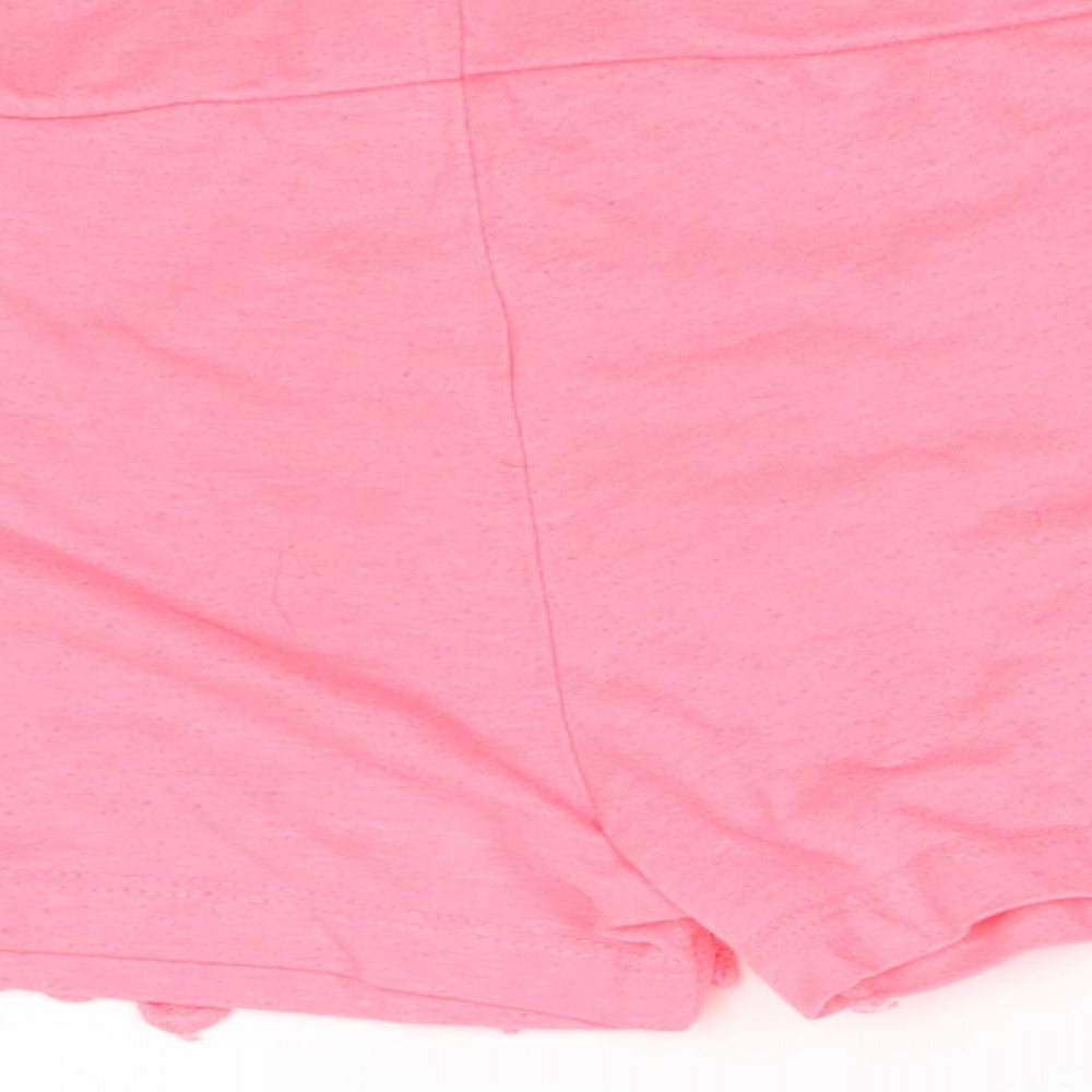 Primark Girls Pink   Bermuda Shorts Size 6-7 Years