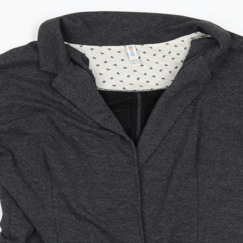 Denim co Womens Grey   Jacket Blazer Size 16  -