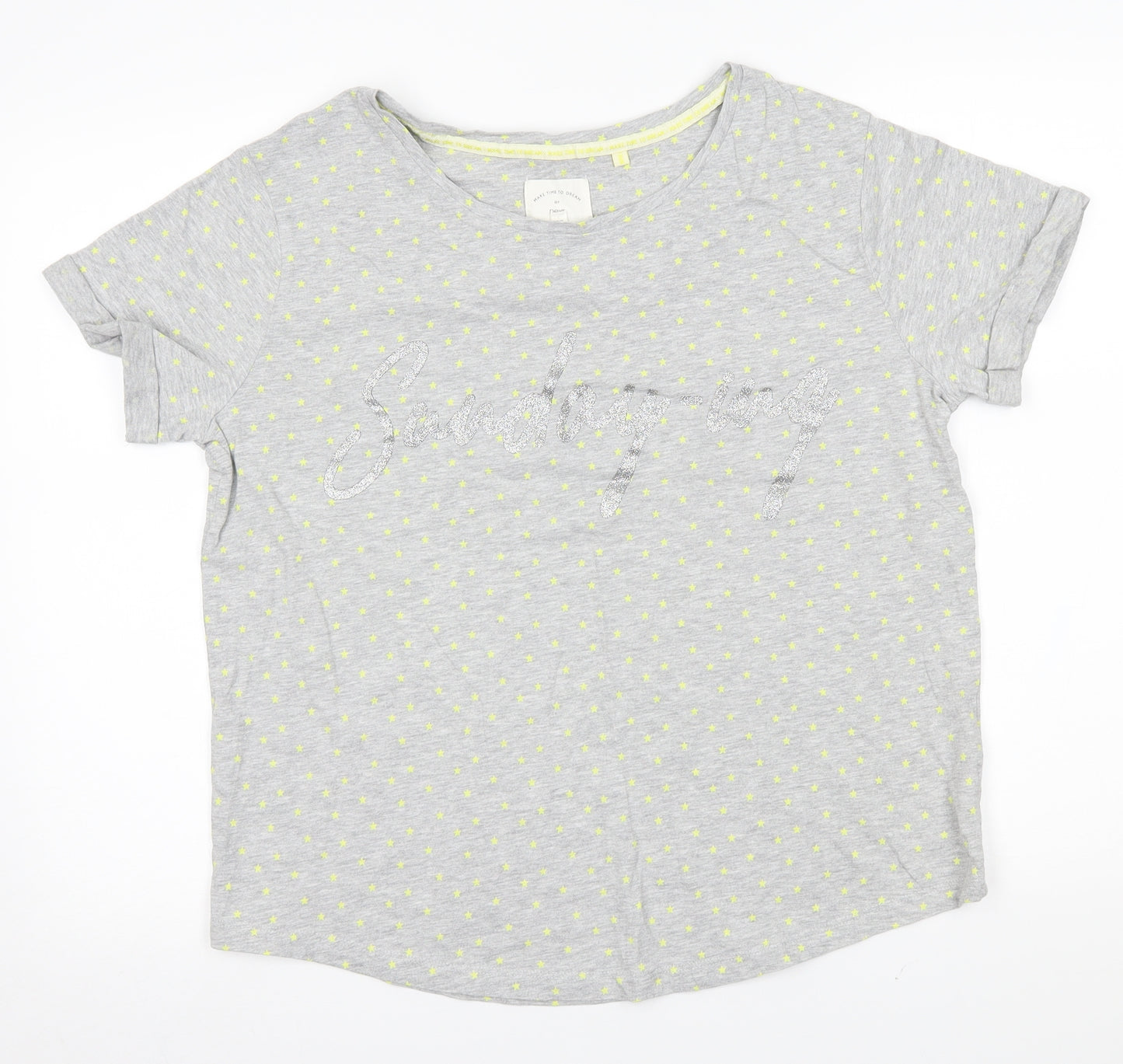 NEXT Womens Grey    Pyjama Top Size M  -