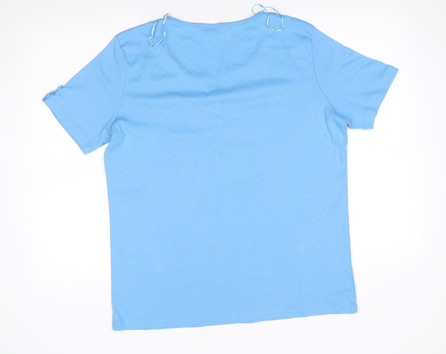 Damart Womens Blue   Basic Blouse Size L