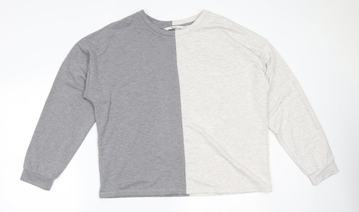 TU Womens Grey Pullover Jumper Size 16