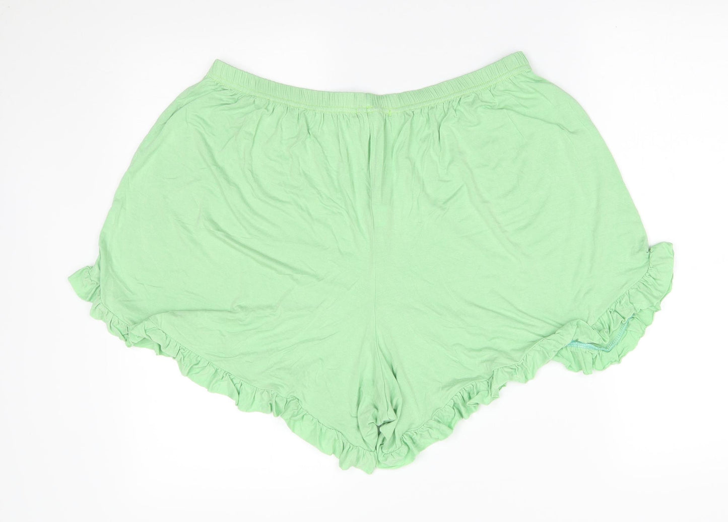 Boohoo Womens Green    Sleep Shorts Size 22