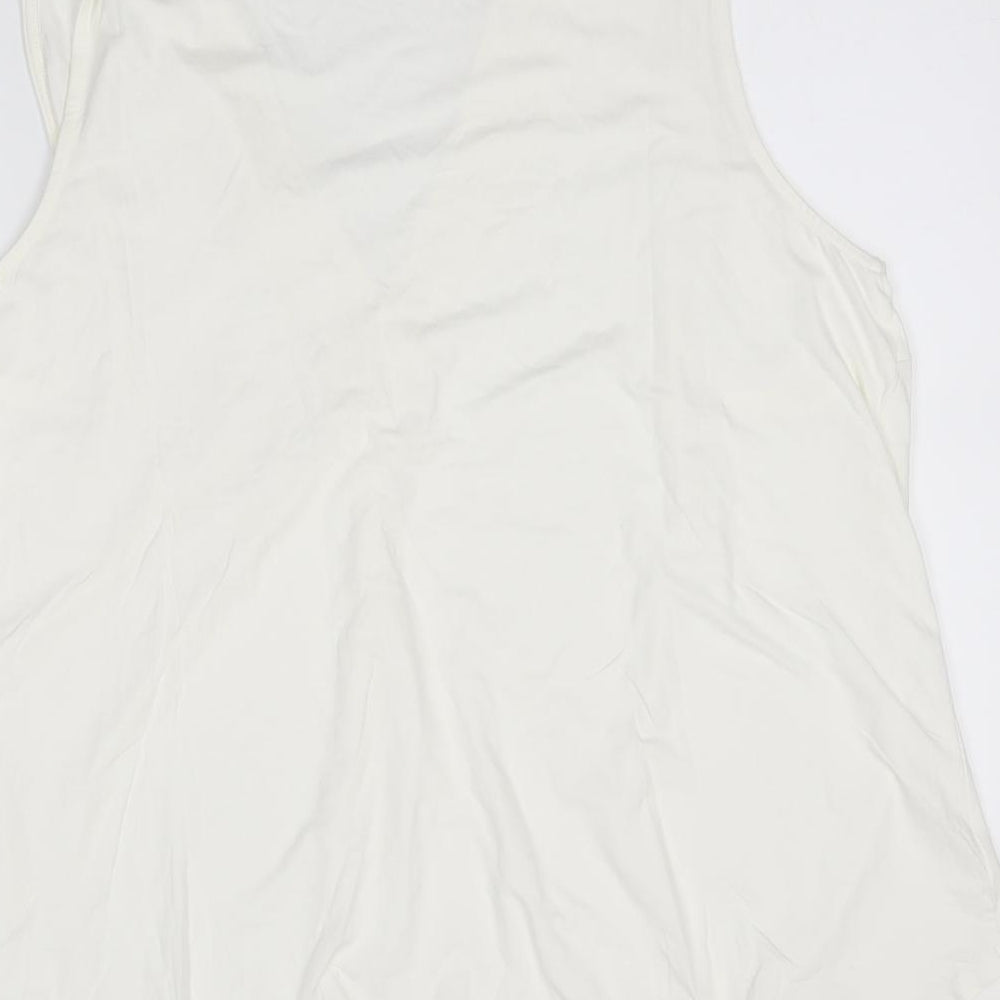 Bodyflirt Womens White   Basic Blouse Size XL