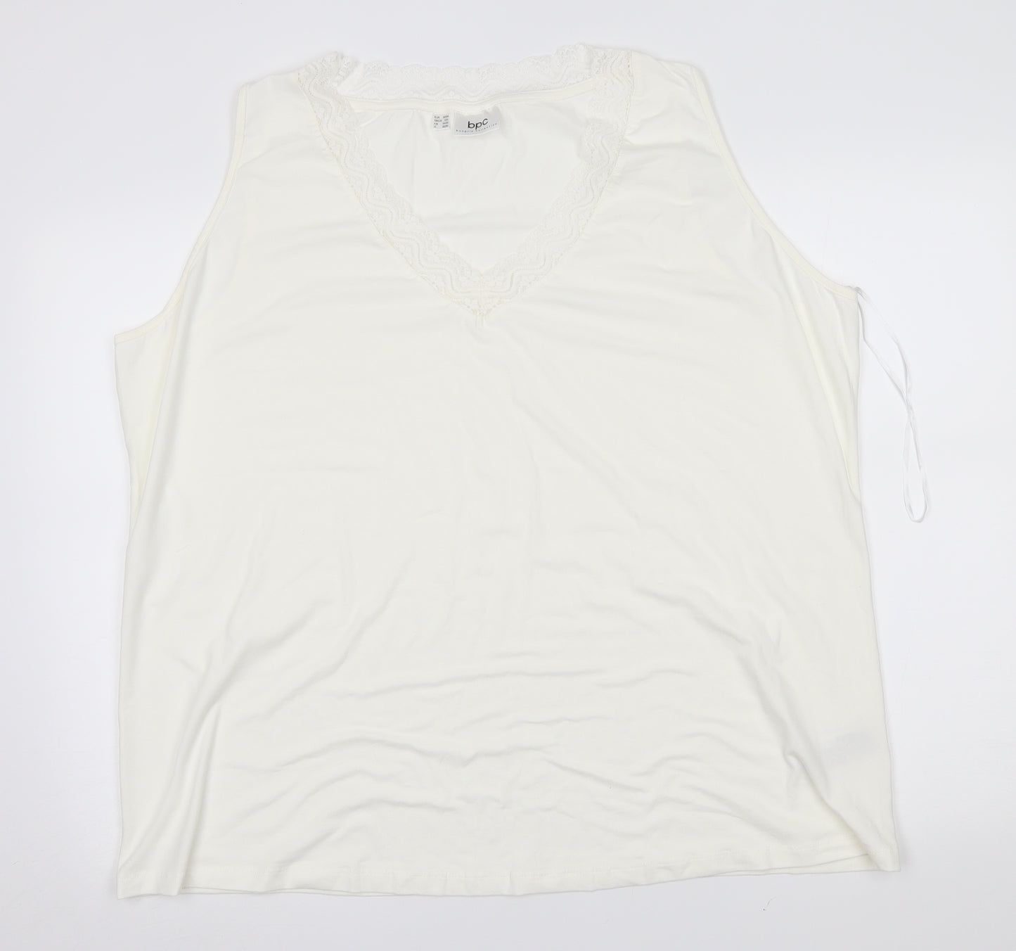 BPC Womens White   Basic Blouse Size 2XL