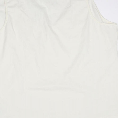 BPC Womens White   Basic Blouse Size 2XL