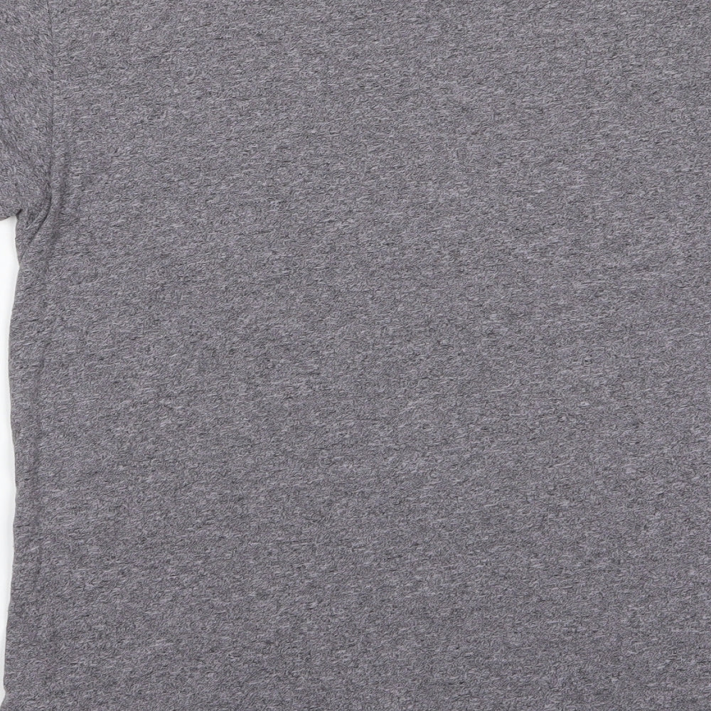 Topman Mens Grey    T-Shirt Size M