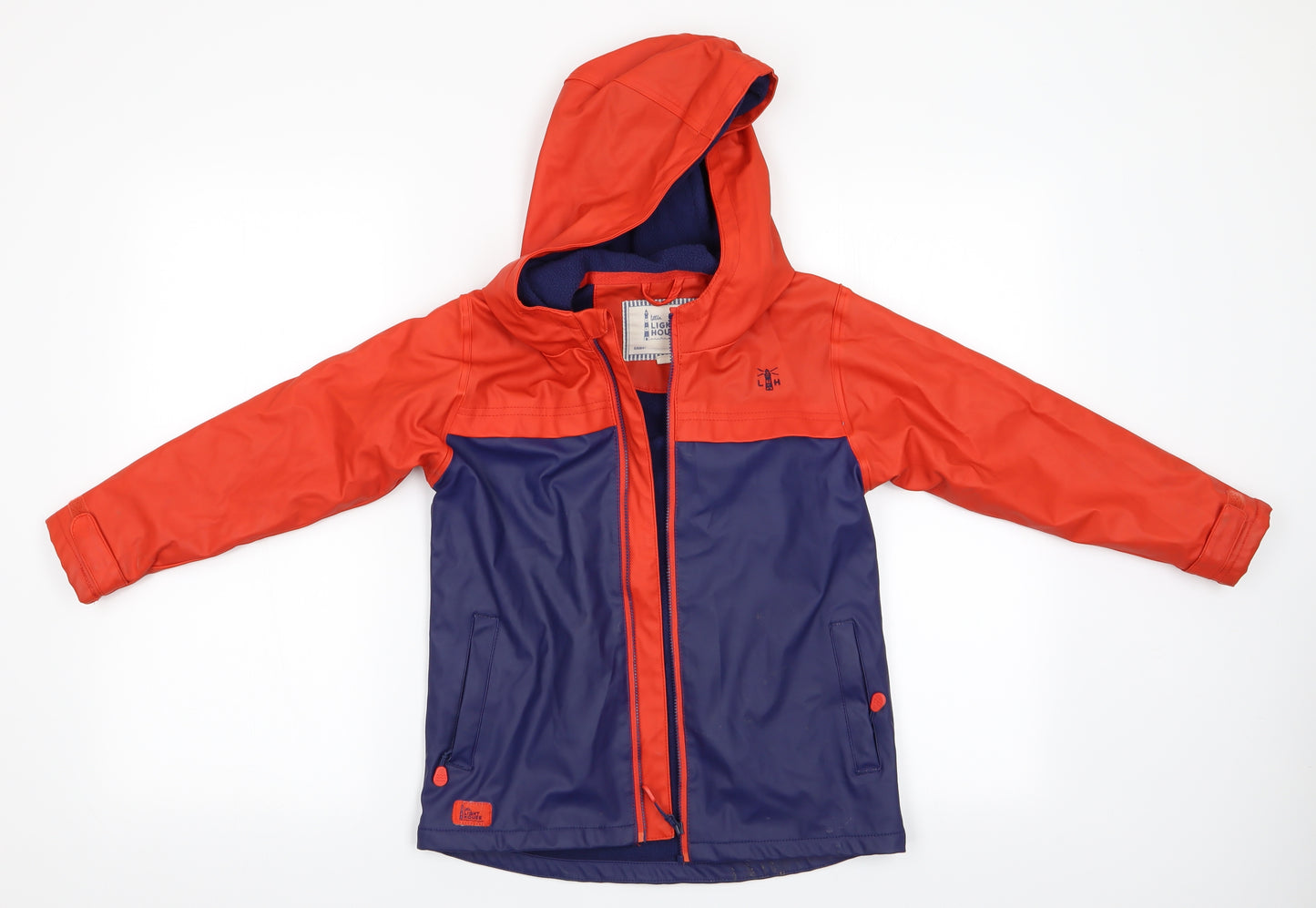 Little Light House Boys Multicoloured   Anorak Coat Size 7-8 Years  - Lighthouse