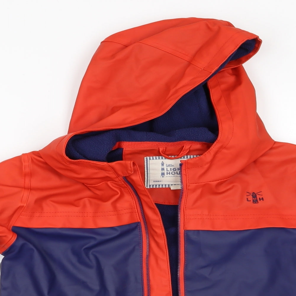 Little Light House Boys Multicoloured   Anorak Coat Size 7-8 Years  - Lighthouse