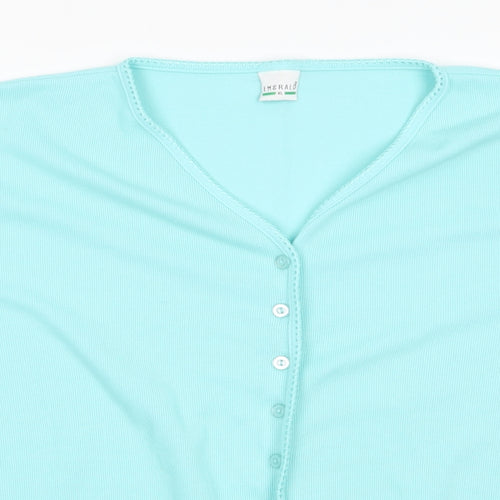 Emerald Womens Green   Cardigan Jumper Size XL