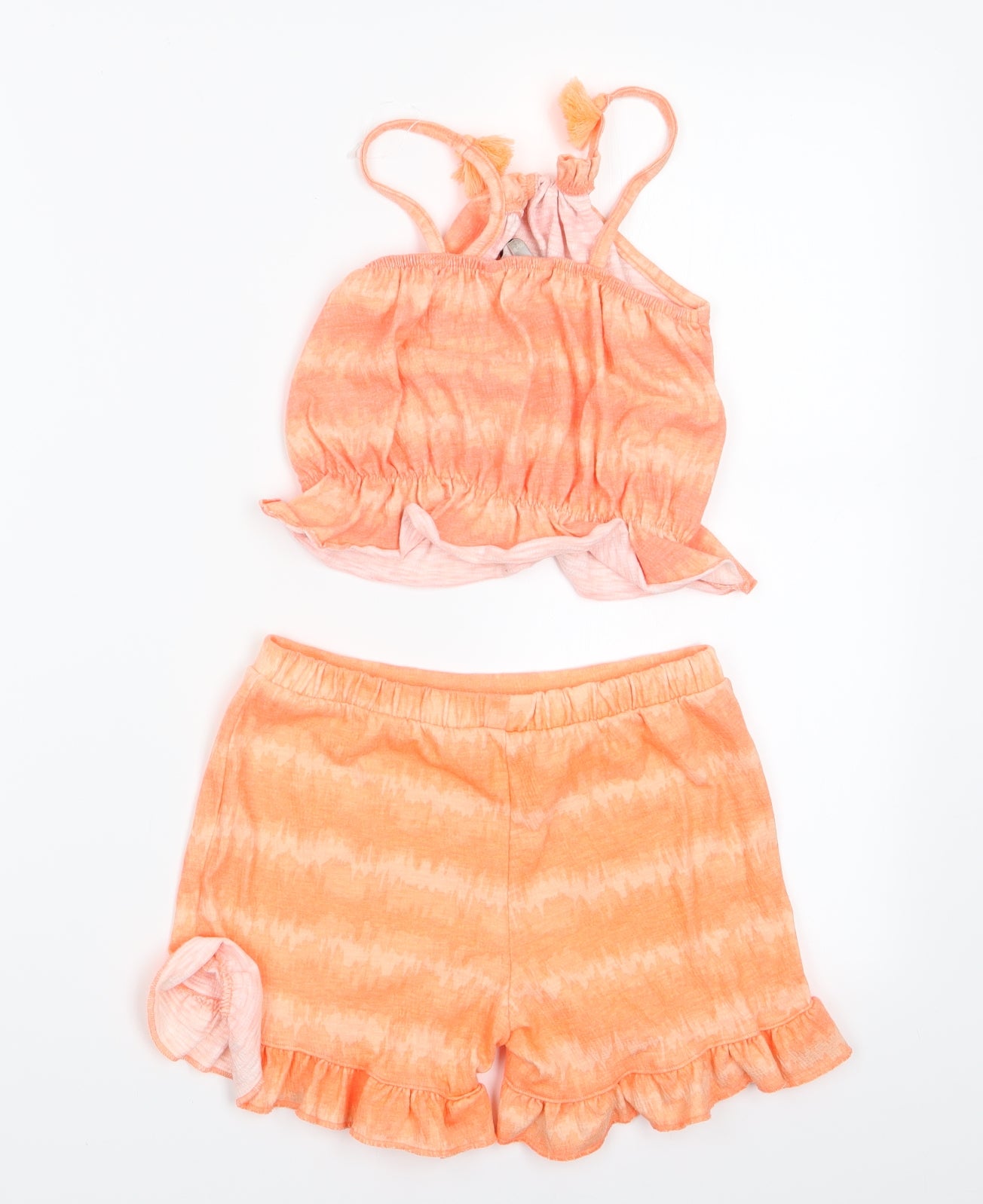 George Girls Orange   Skirt/ Skort Set Outfit/Set Size 6-7 Years