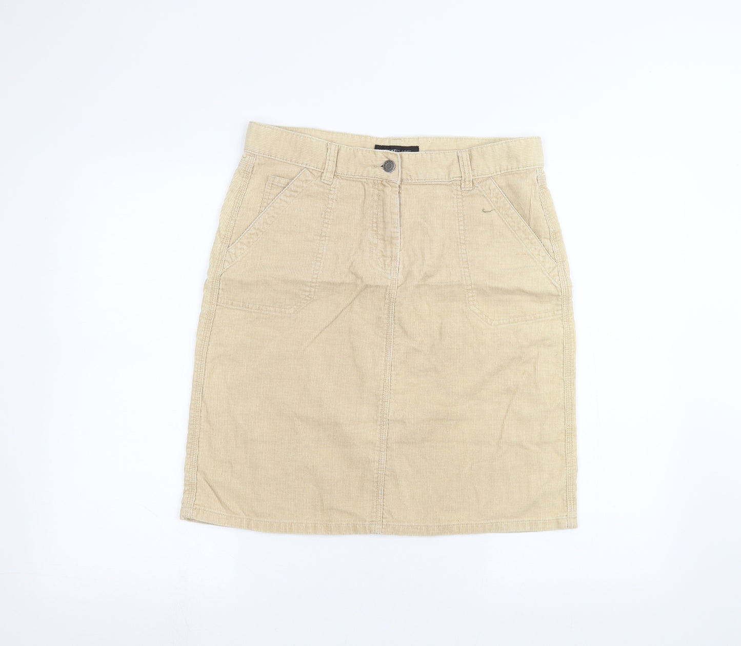 GreatPlains Womens Beige   A-Line Skirt Size 10