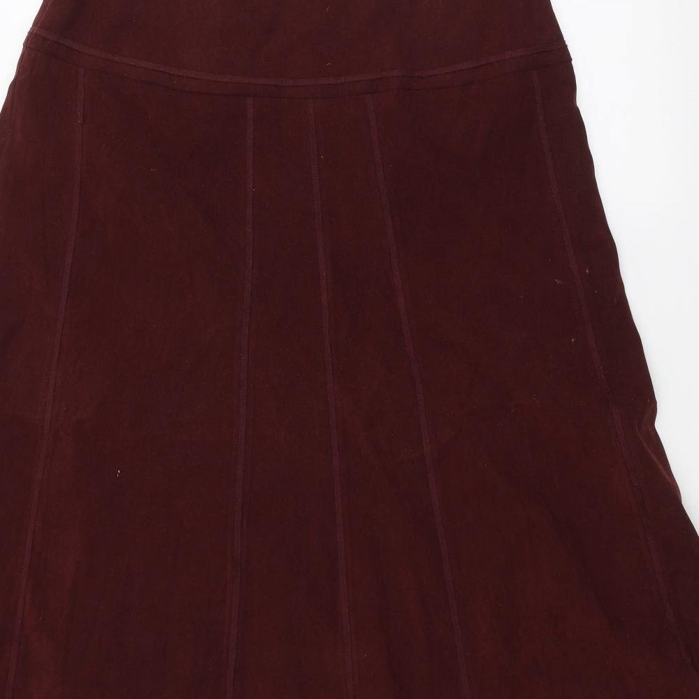EWM Womens Red   A-Line Skirt Size 14