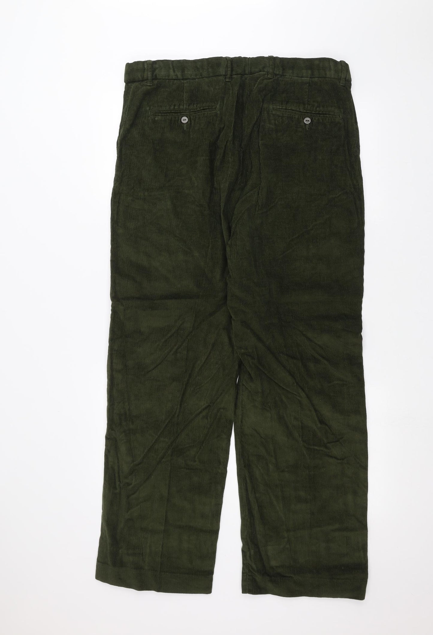 Clifford James Mens Green   Straight Jeans Size 36 in L30 in