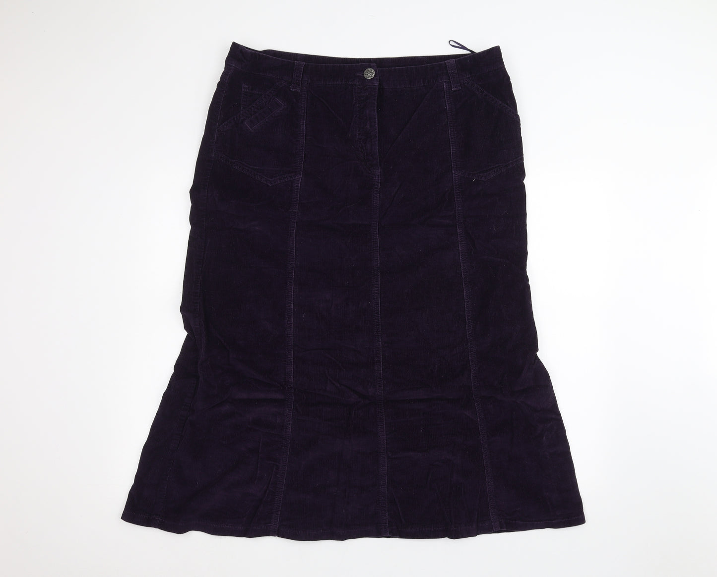 Per Una Womens Purple   A-Line Skirt Size 18