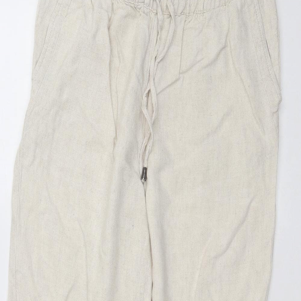 Papaya Womens White   Trousers  Size 10 L23 in