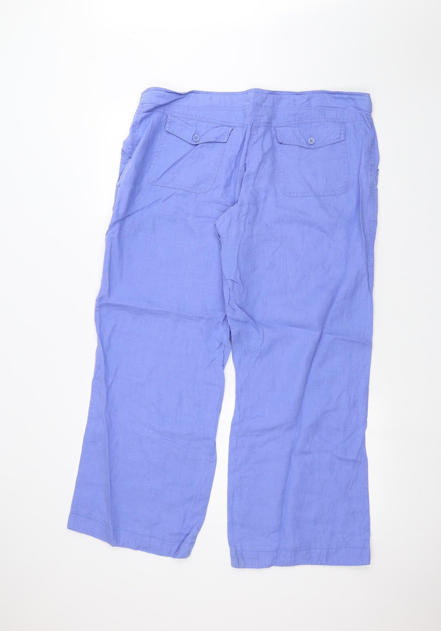 Atmosphere Womens Blue   Trousers  Size 16 L27 in