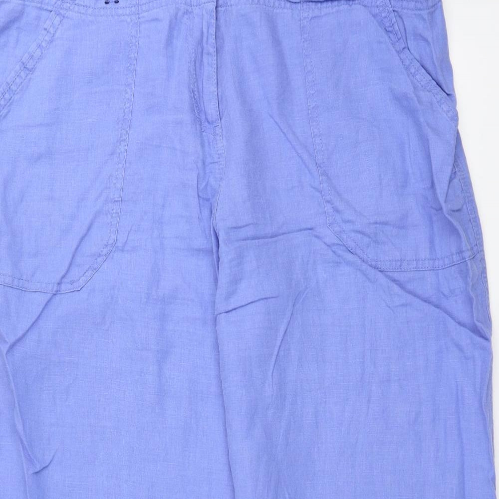 Atmosphere Womens Blue   Trousers  Size 16 L27 in
