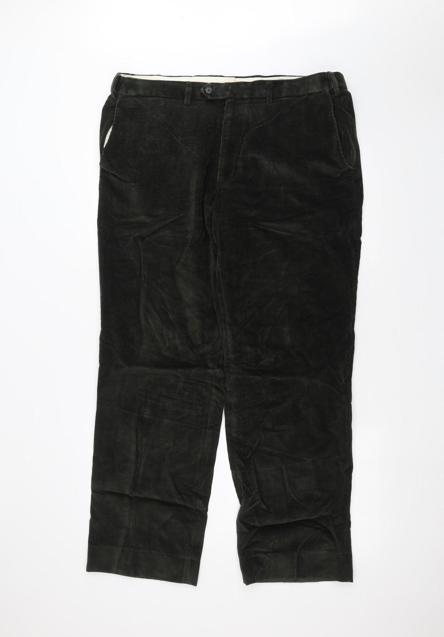 Marks and Spencer Mens Green   Straight Jeans Size 40 in L30 in