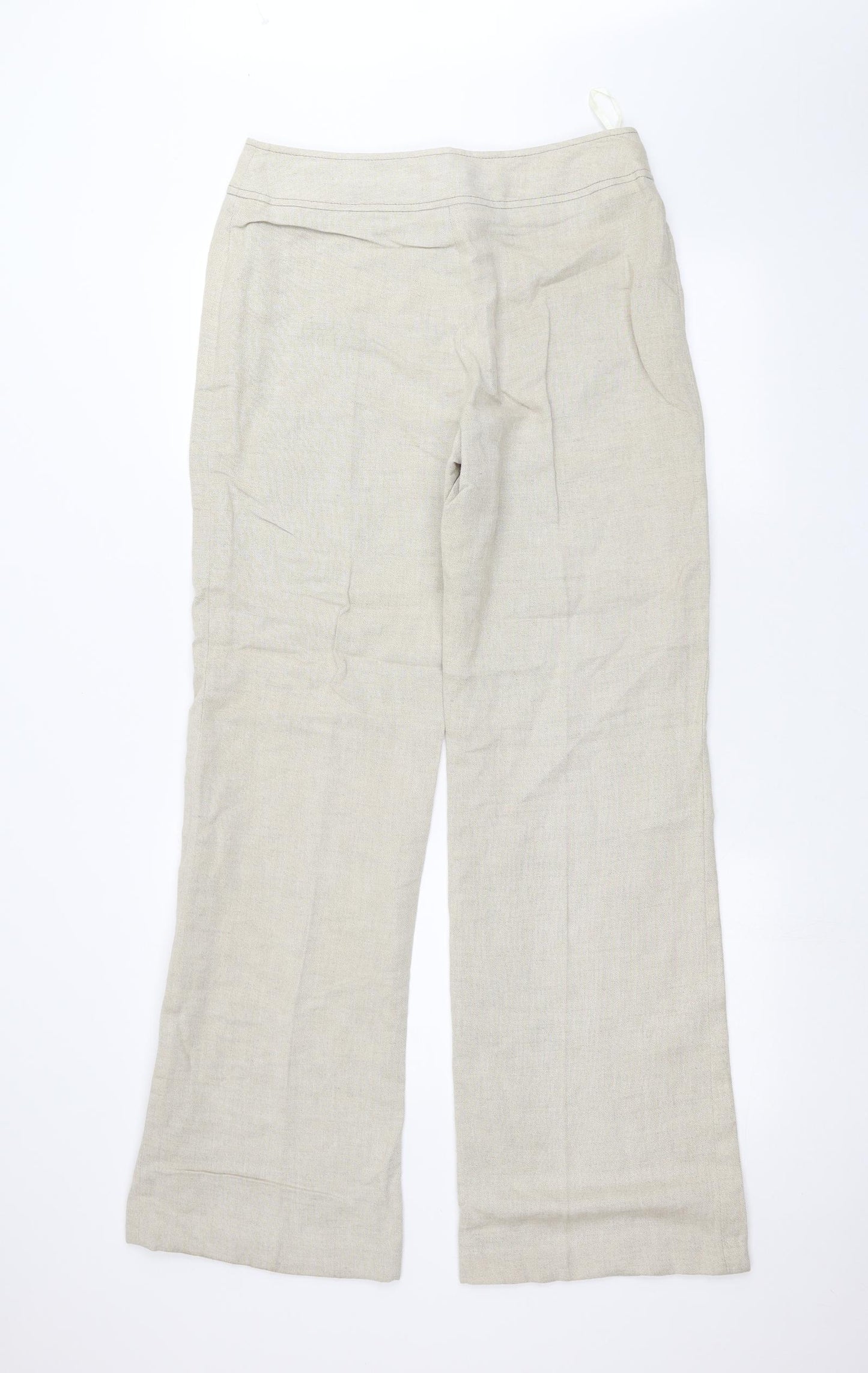 Wallis Womens Beige   Trousers  Size 12 L30 in