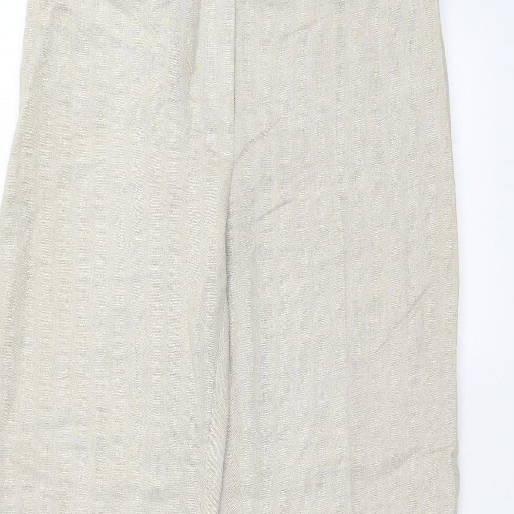 Wallis Womens Beige   Trousers  Size 12 L30 in