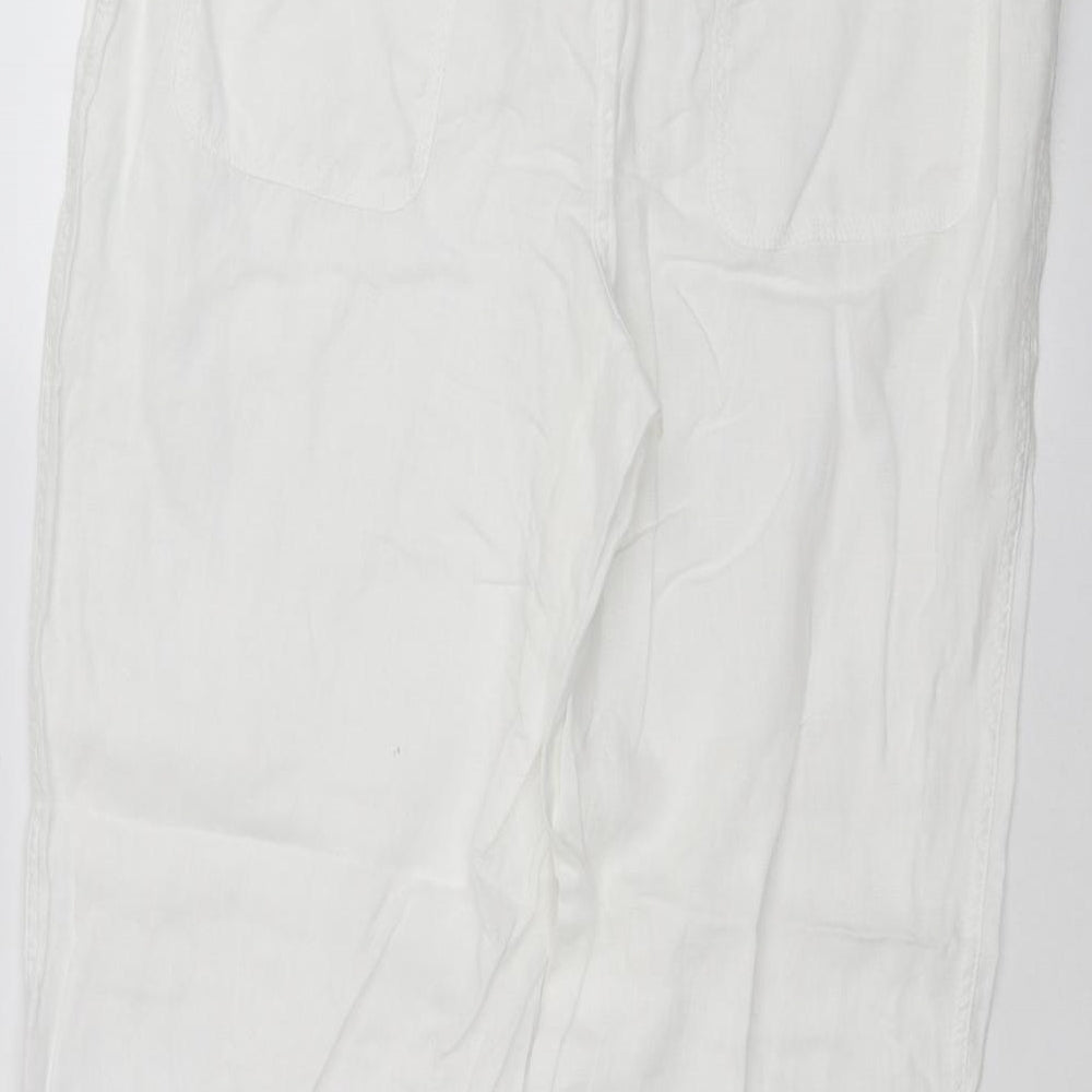 Atmosphere Womens White   Trousers  Size 16 L27 in