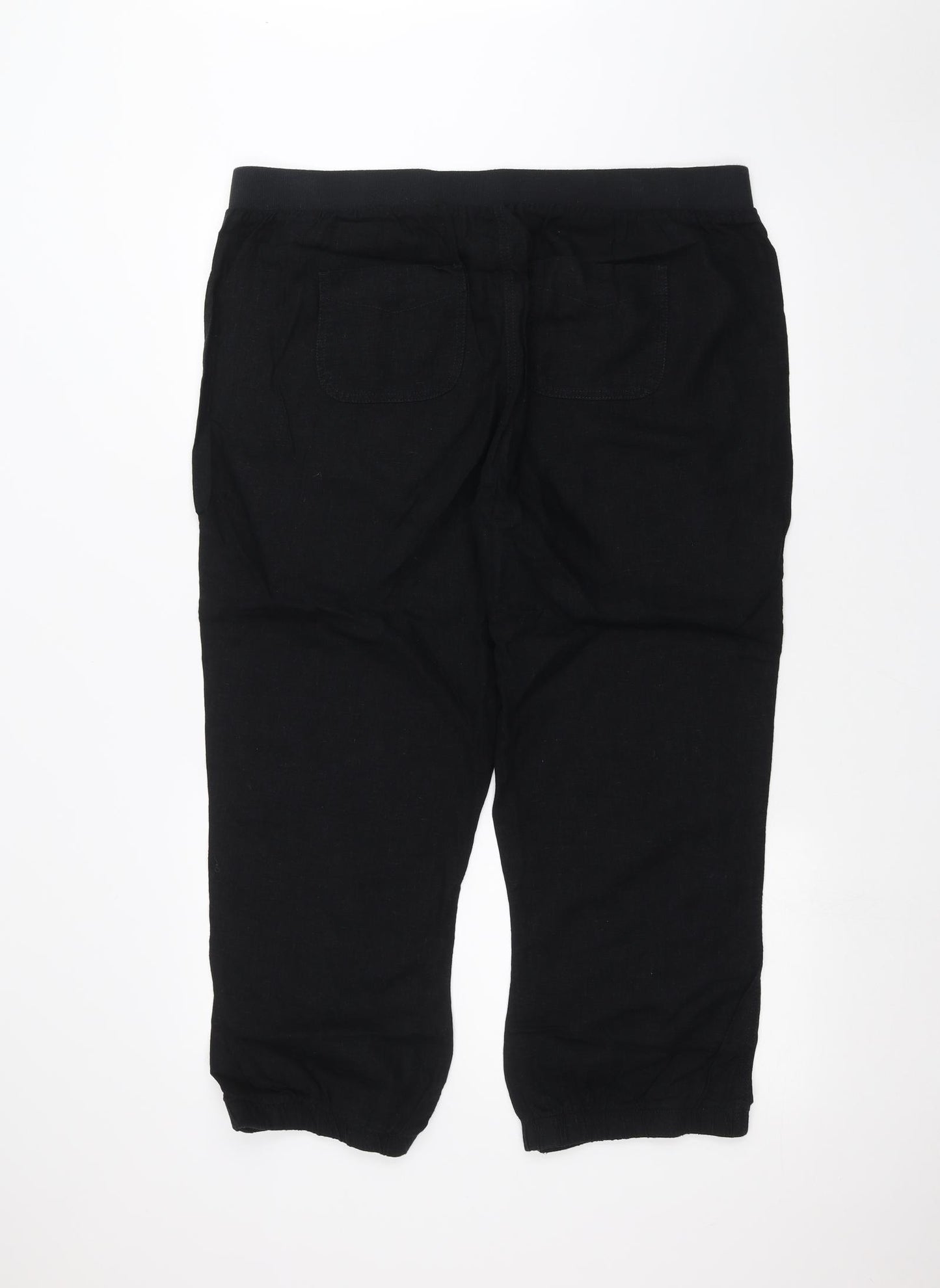 George Womens Black   Trousers  Size 18 L24 in