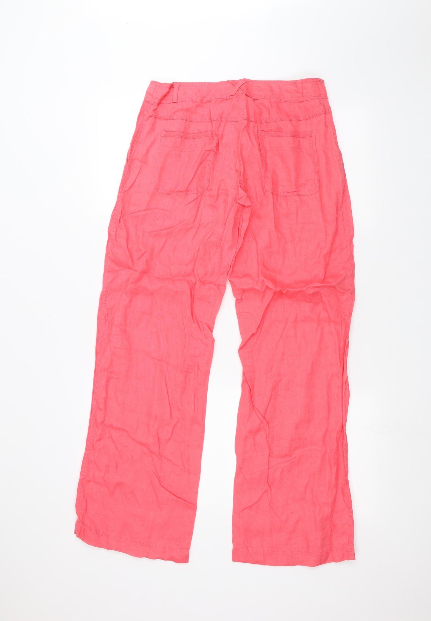Atmosphere Womens Pink   Trousers  Size 10 L27 in