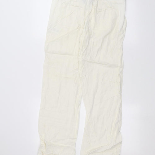 Mothercare Womens White   Trousers  Size 12 L26 in