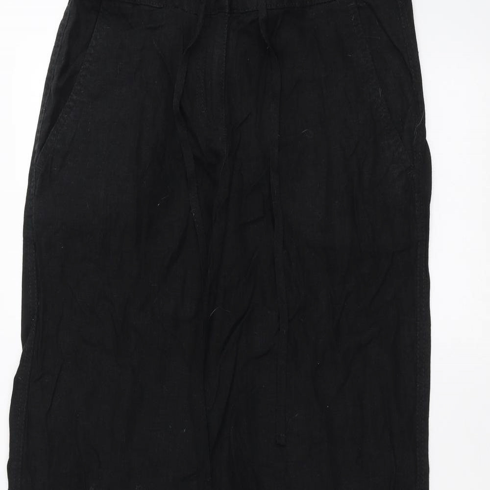 NEXT Womens Black   Trousers  Size 10 L29 in