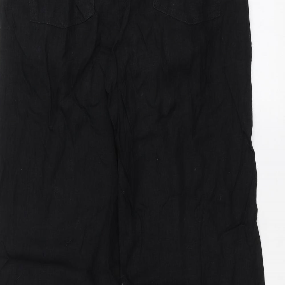 NEXT Womens Black   Trousers  Size 10 L29 in