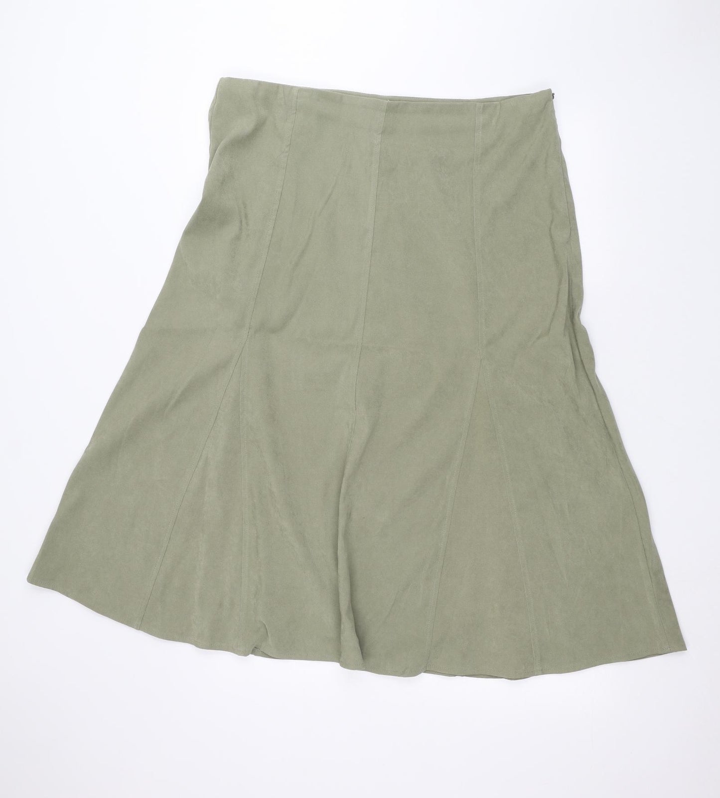 Bonmarché Womens Green   A-Line Skirt Size 18