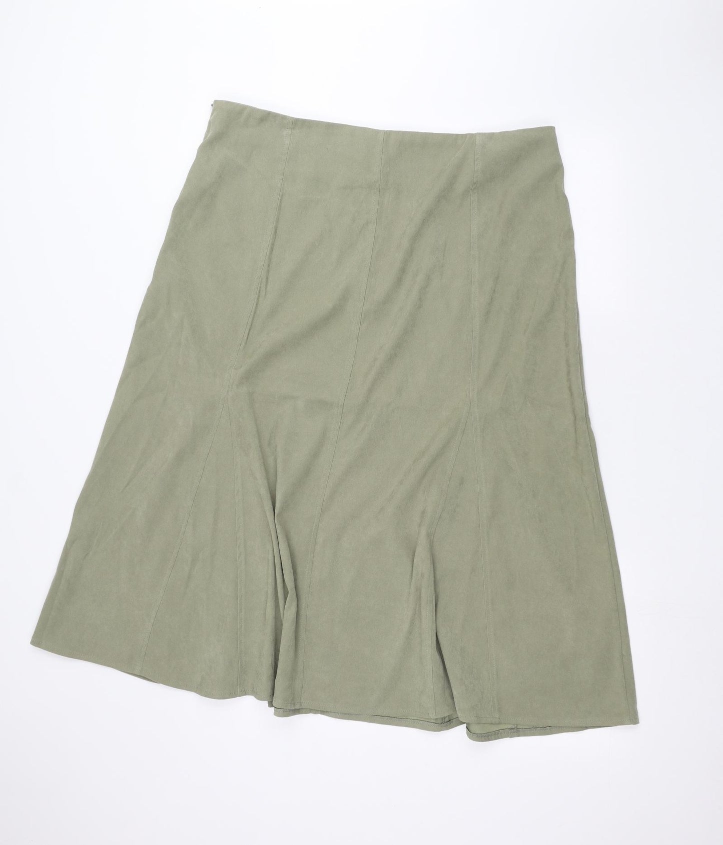 Bonmarché Womens Green   A-Line Skirt Size 18