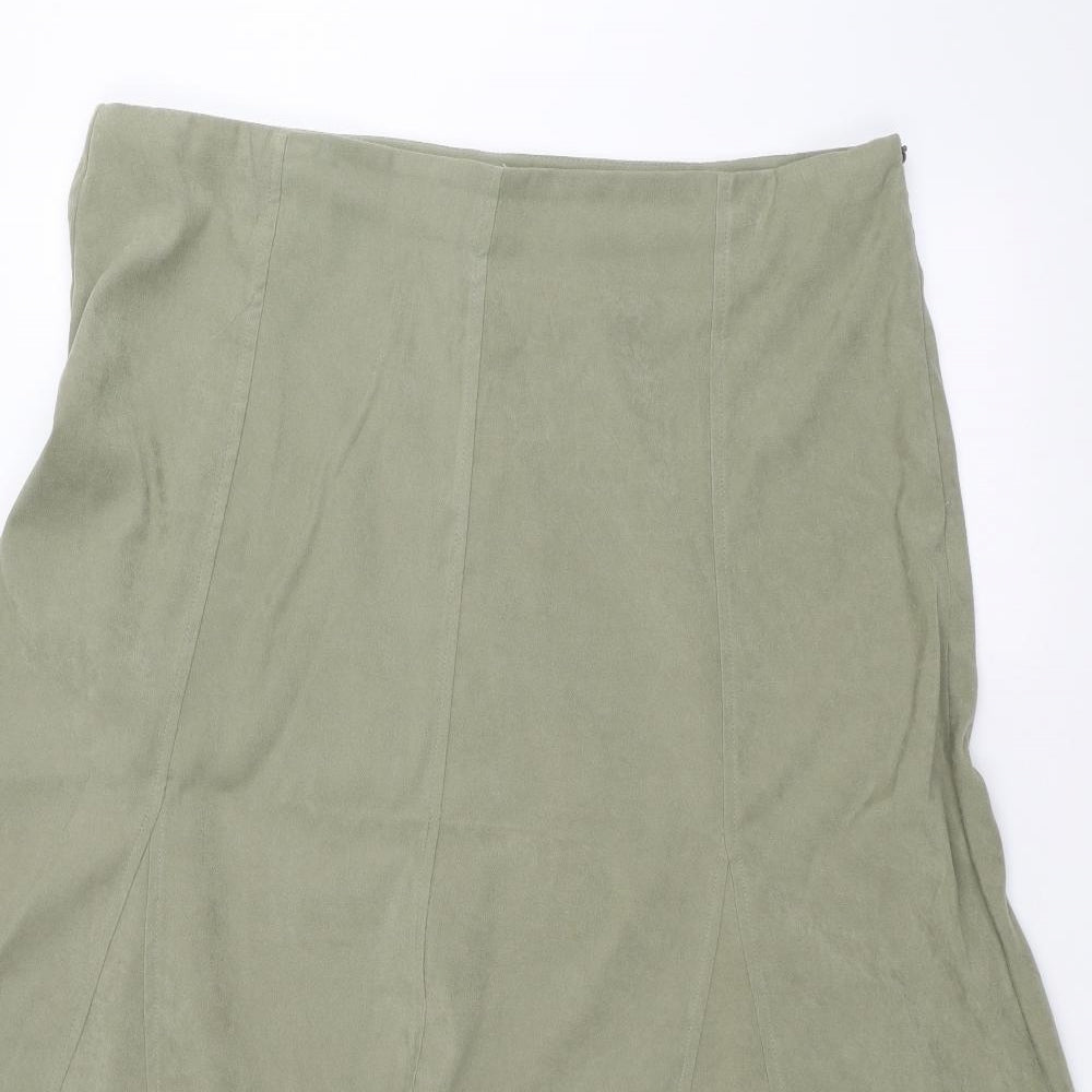 Bonmarché Womens Green   A-Line Skirt Size 18