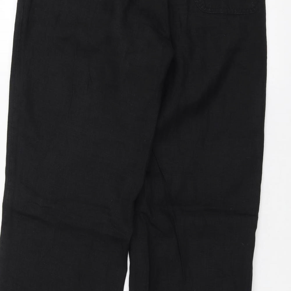 Marks and Spencer Womens Black   Trousers  Size 12 L30 in